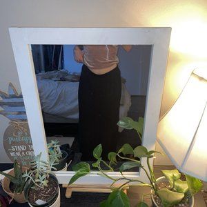 Sheer Black Maxi Skirt